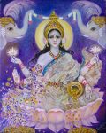 Lakshmi- oil on canvas, 49x39cm